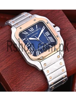 Cartier Santos De Cartier Two Tone Watch Price in Pakistan