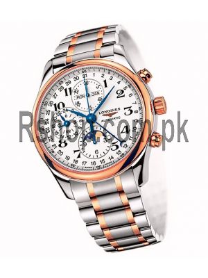 Longines Master Chrono Moonphase Two Tone Watch Price in Pakistan