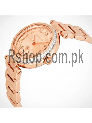 Michael Kors Skylar Rose Gold Dial Rose Gold-tone Ladies Watch Price in Pakistan