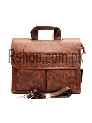 Montblanc Leather Bag ( High Quality ) Price in Pakistan