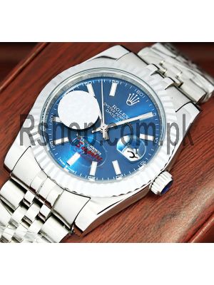 Rolex Datejust Blue Dial Watch  (2021) Price in Pakistan