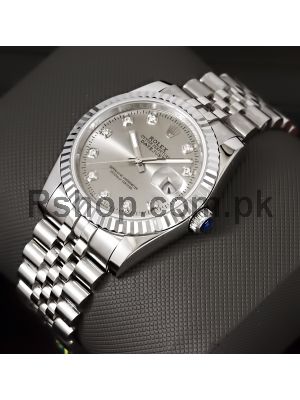 Rolex Datejust Grey Dial Watch Price in Pakistan