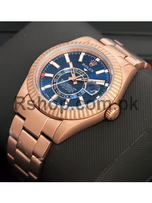 Rolex Sky Dweller Blue Dial Titanium Watch Price in Pakistan